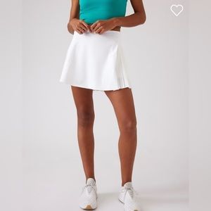 Athleta Advantage Skort in white